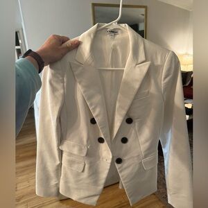 Express white blazer